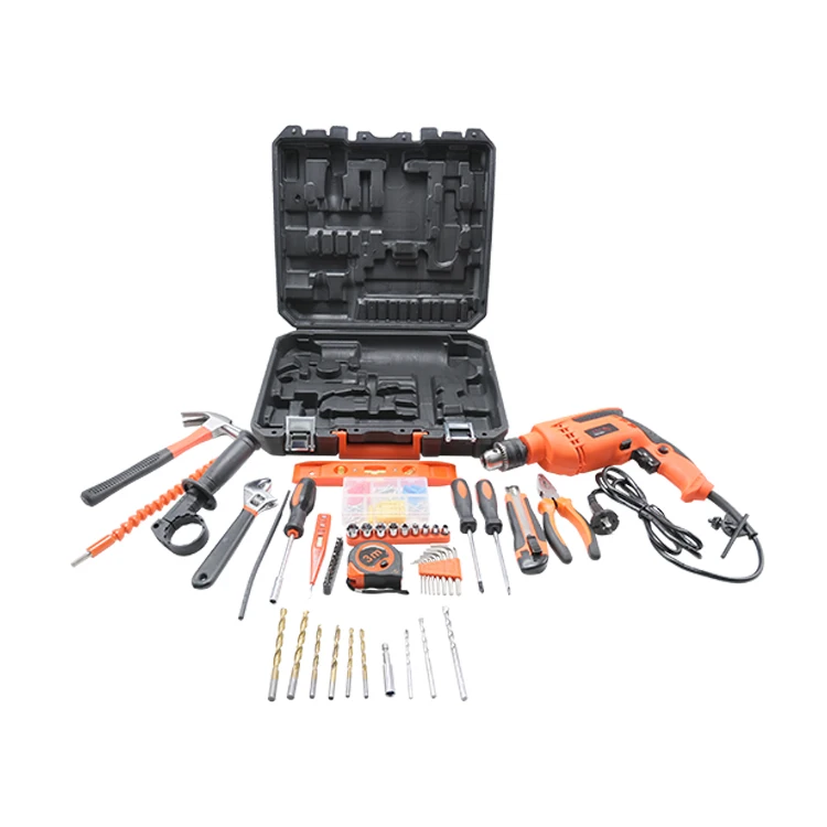 New product  51-Piece Bricolage Tool Set Masonry Tool Kit Power Drills Tool Set For Household