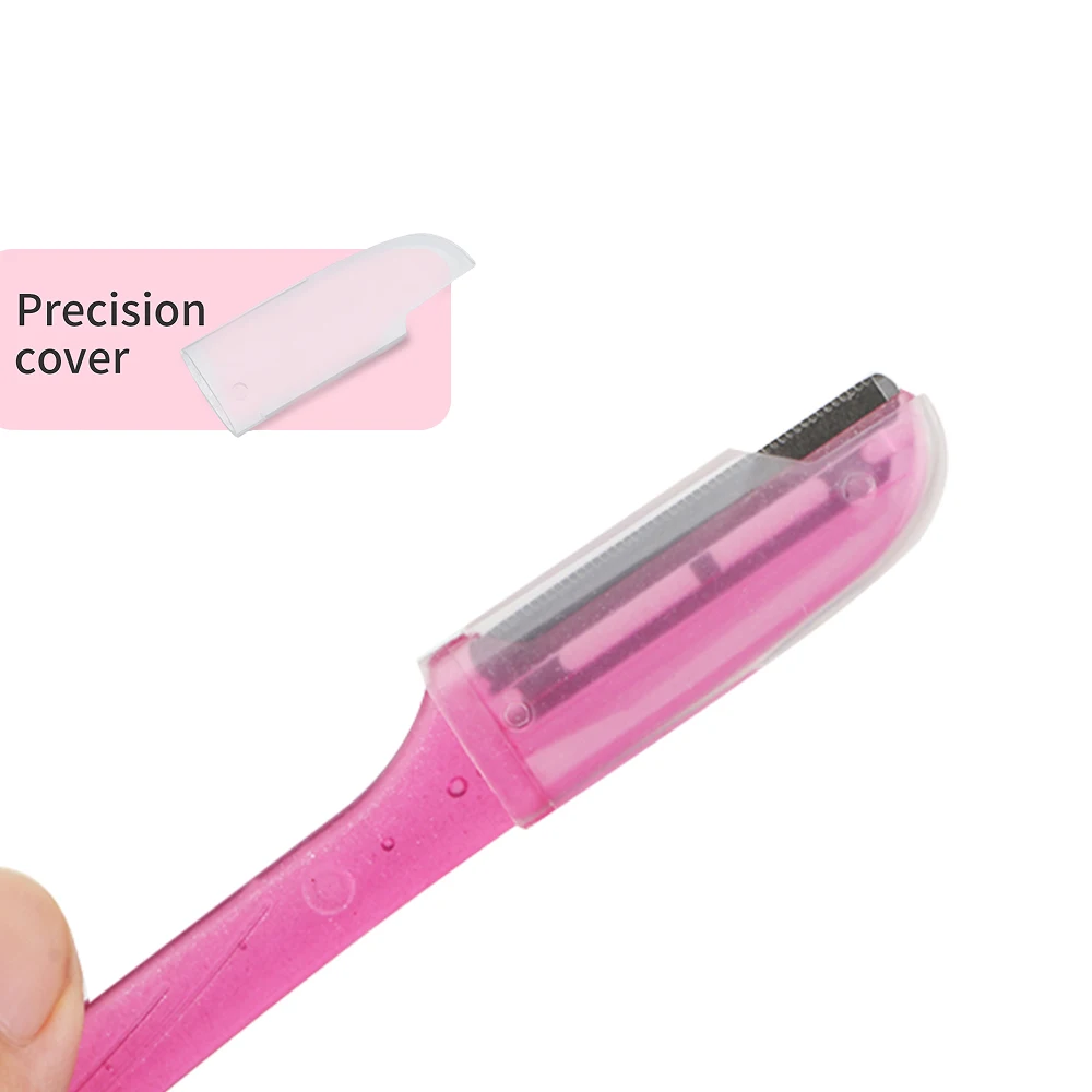 D109 Facial Hair Remover Eyebrow Trimmer razor with Mini Makeup Knife Shaper Shaver For lady