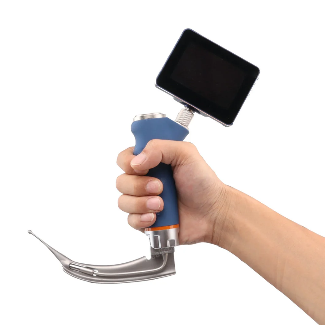 Portable Handheld Anesthesia Adult And Pediatric Hd Video Laryngoscope With 3# Blade Camera