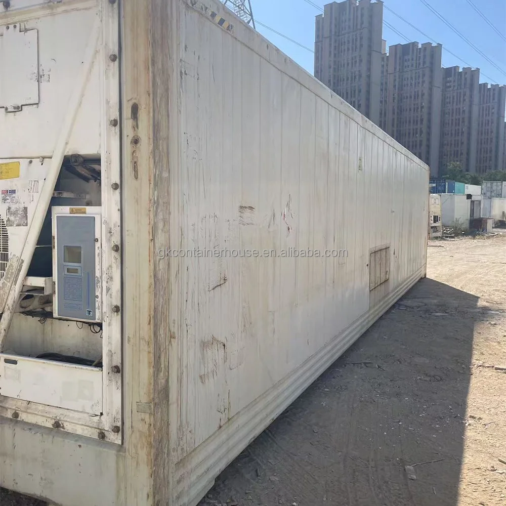 Cheap Transportation 40ft High Cube Used Reefer Shipping Container For Sale