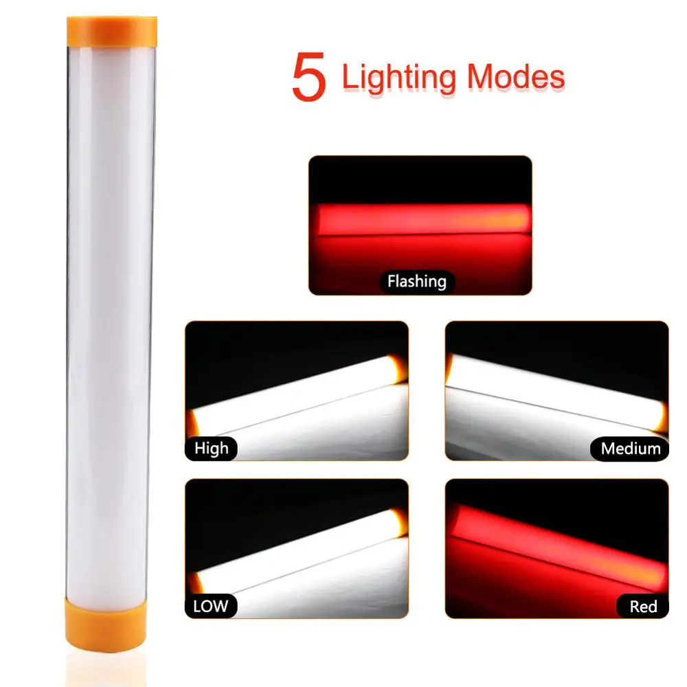  WARSUN Y76-27 USB Power Bank Аккумуляторная Открытый аварийный портативный светодиодный фонарь cob кемпинговые осветители с