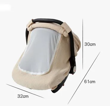 New Design Infant Car Seat Canopy Cover Newborn Carseat Canopy Nursing Cover For Baby Outdoor car seat cover baby