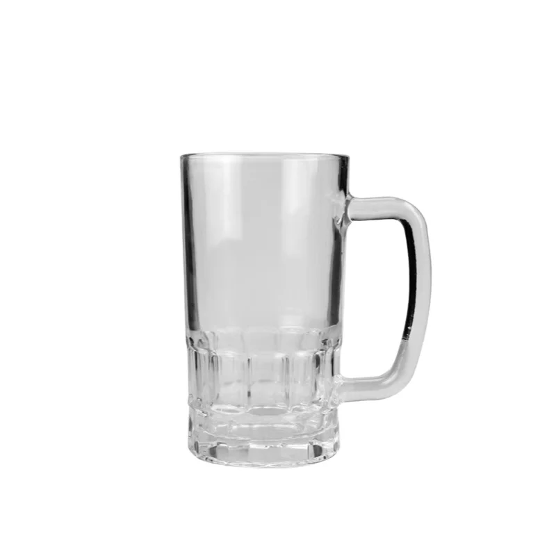 
Yinsa G006 High quality Hot Sale Glass Mug Borosilicate 20oz Glass Beerr Mug For Party drinking cup 