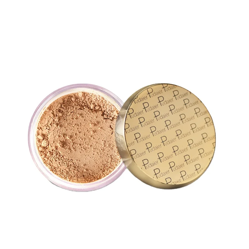 Free brand makeup in Europe and the United States matte pearl loose powder highlighting finishing powder concealer