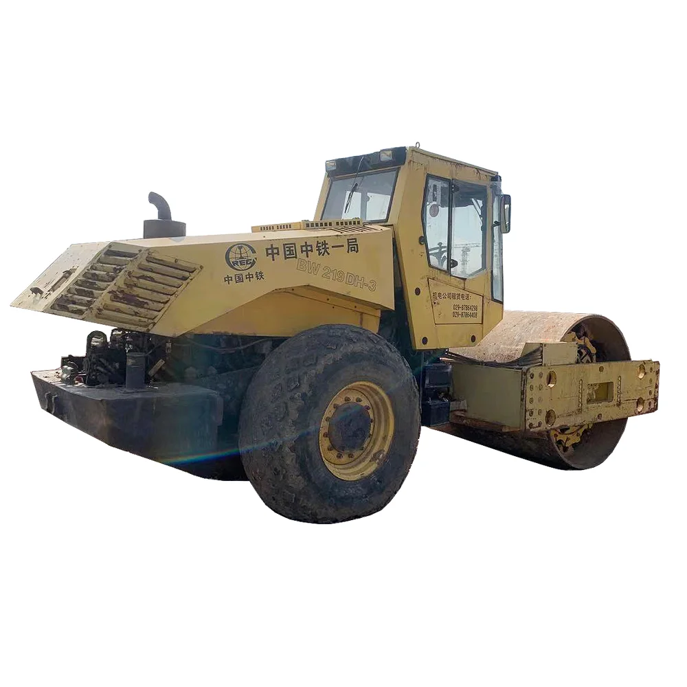 Б/у bomag BW219DH-3 однобарабанные дорожный каток для продажи