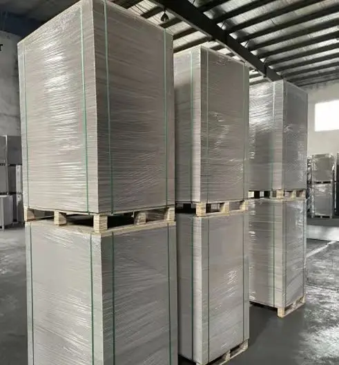 Wholesale Grey Paper Board 0.5MM 1MM 2MM 3MM 4MM  Thick Grey Chipboard
