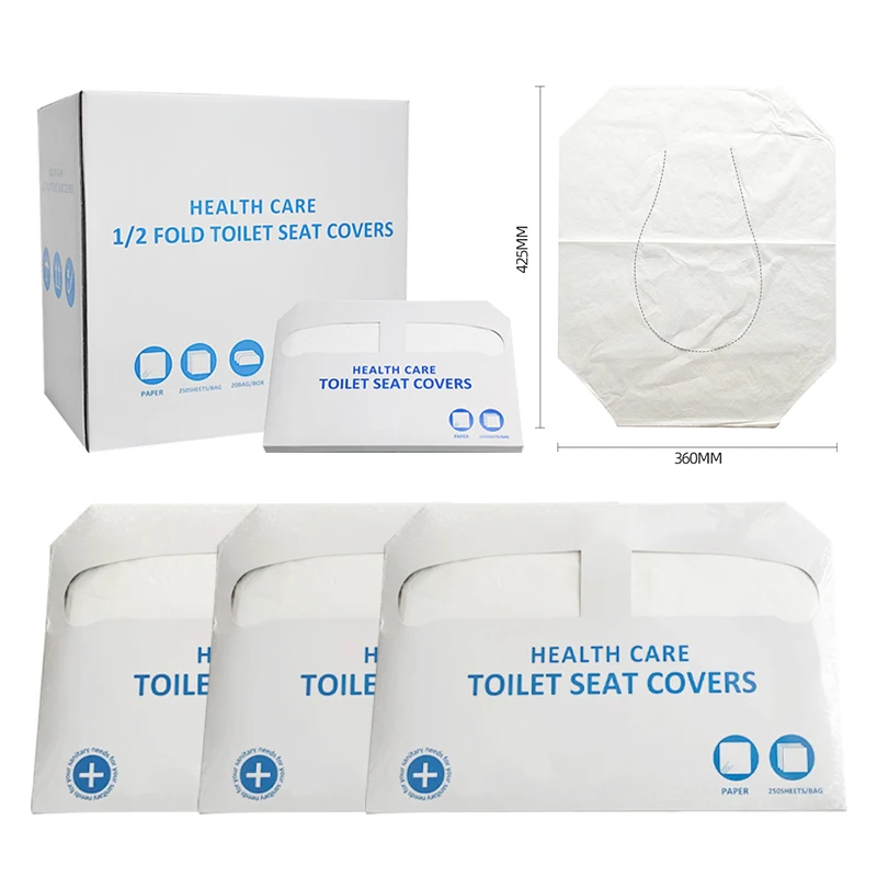 Degradable flushable disposable toilet seat cover disposable flushable