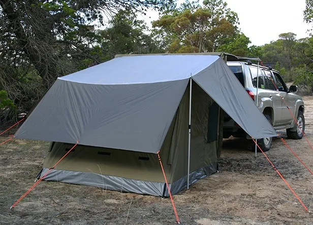 Quick setting OZ tent canvas safari tent