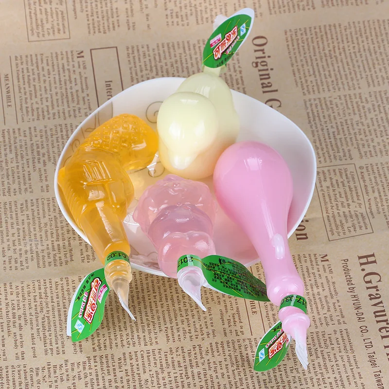 Желе Фрукты красочные милые фрукты форма смешанный вкус Yummy сок желе конфеты фруктовый желе