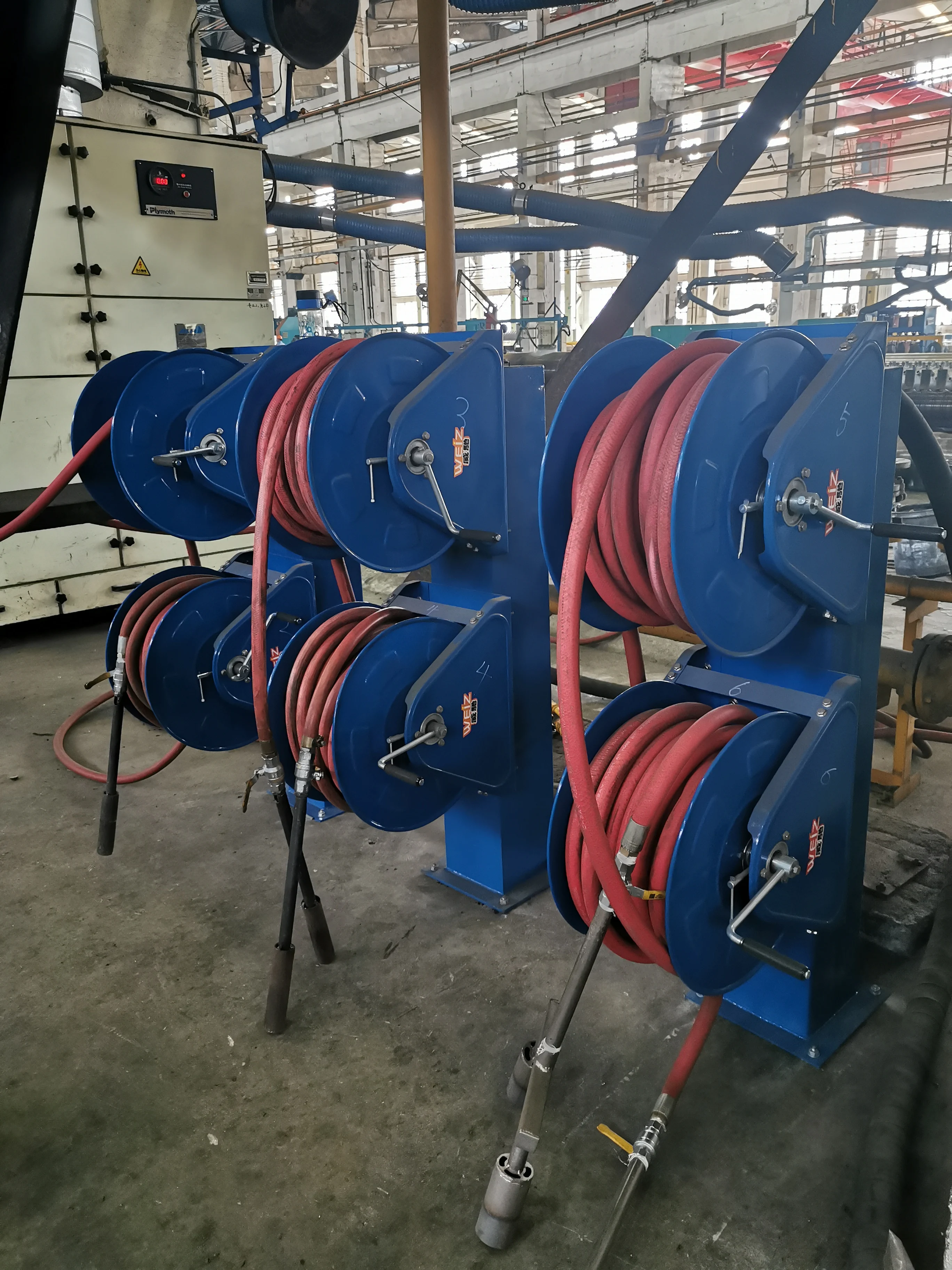 Ecotec High Pressure LPG Hose Reel  Gas Hose Reel for LPG Filling Station