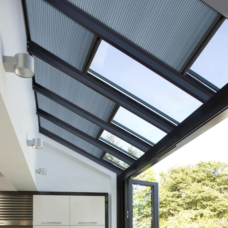 Жалюзи Skylite, беспроводные шторы для световых окон, шторы с медовым гребнем, шторы для солнечной комнаты