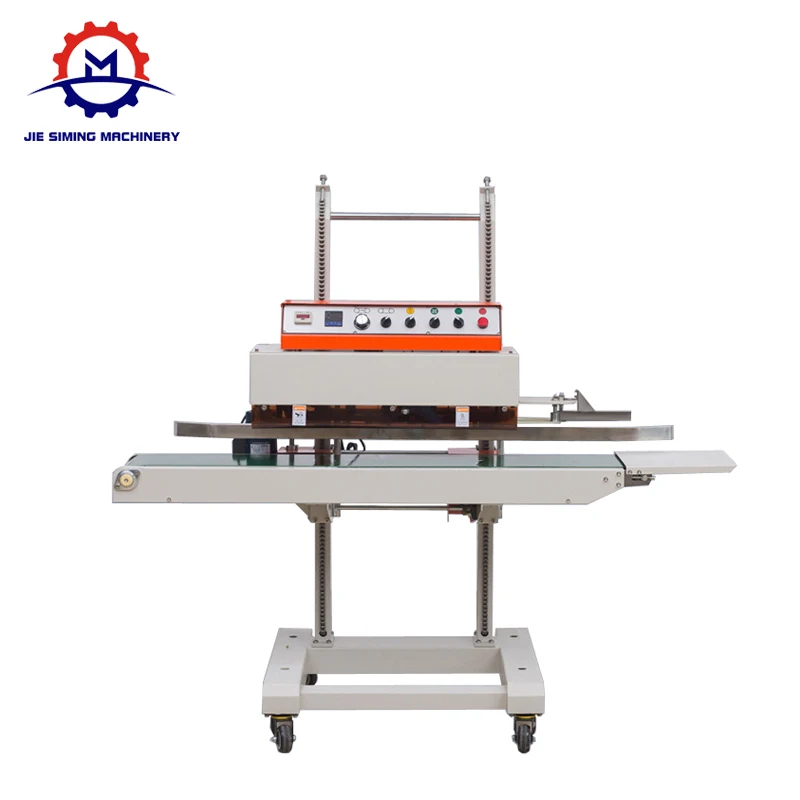JSM-QLF1680 Factory Supply Vertical Continuous Sealing Machine For Heavy Duty Plastic Rice Bags