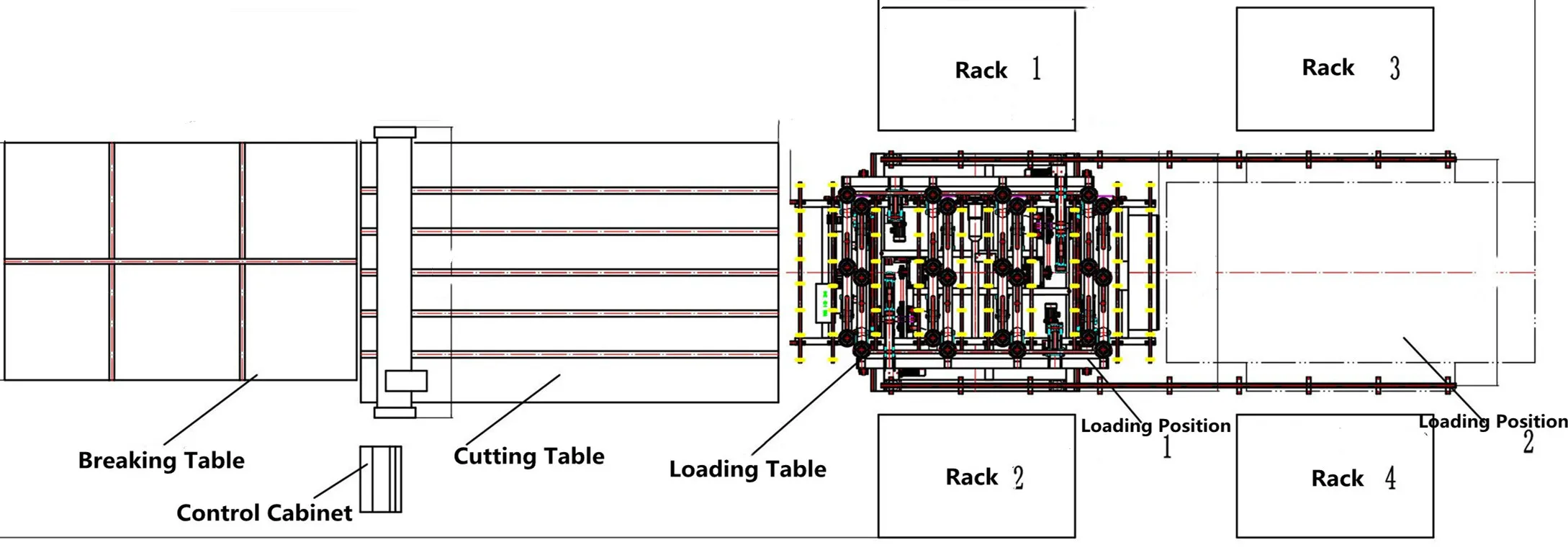 China factory direct sales high cost-effective laser marking CNC glass cutting machine automatic