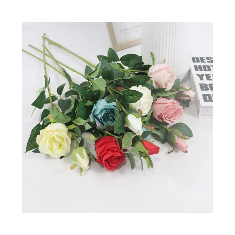 Quality Assurance Bulgarian Rose Garden Flower Artificial Flowers From China Gift Packing
