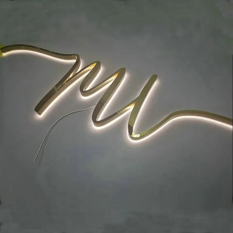 Custom Printed Quality Custom Led Sign Illuminated Letters Metal Advertising Letters