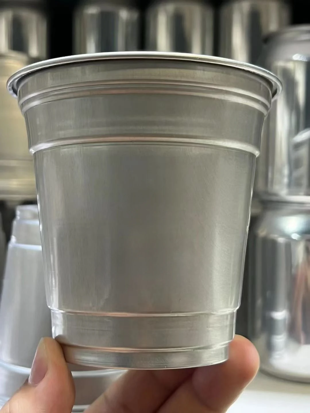 Одноразовая алюминиевая чашка для питья 256-650 мл