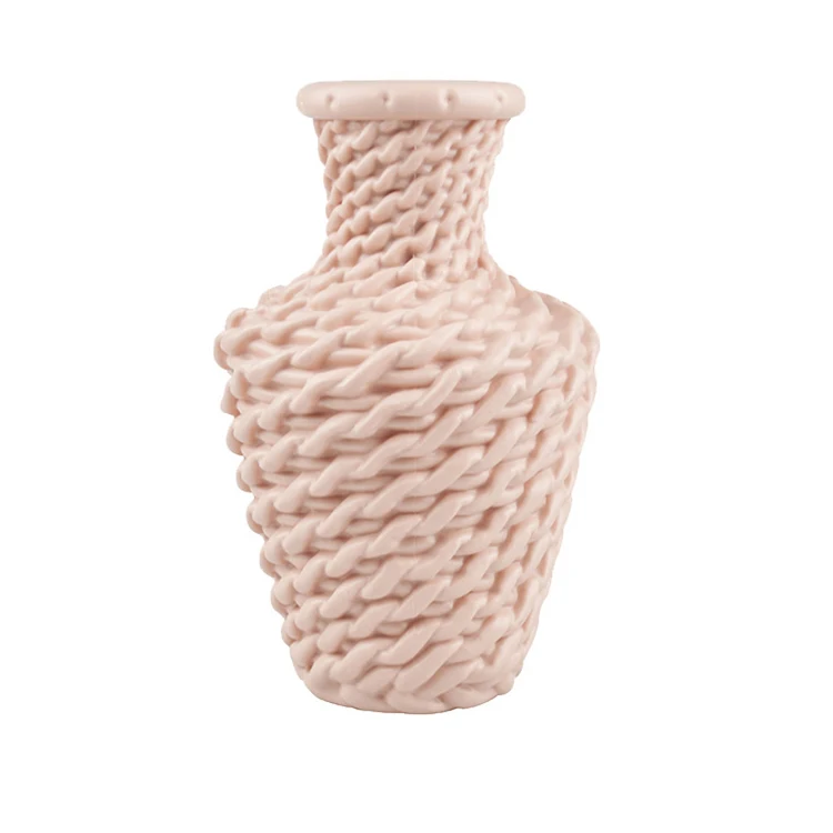 
Creative new high-quality home decoration beautiful, elegant and durable desktop PE vase 
