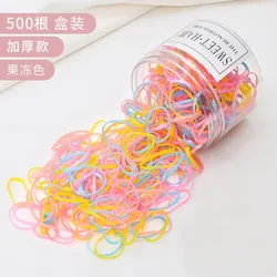 Factory direct canned color hair loop does not hurt the hair kids elastic for girls and baby and hair rubber band