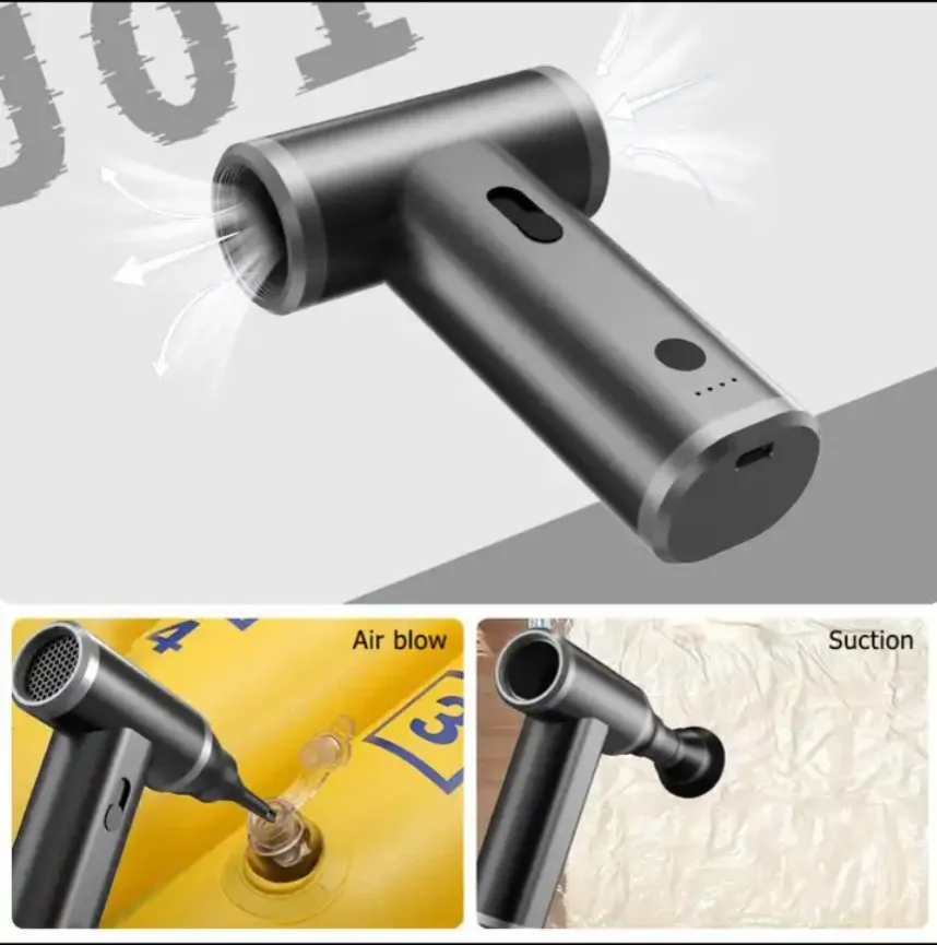 aluminum alloy portable mini car brushless motor jet bbq fan air blower dryer compressed turbo jet air duster