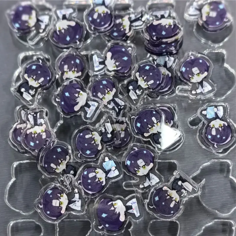 custom acrylic picture Acrylic sheet customized anime peripheral small particles cute particles valley beauty sheet