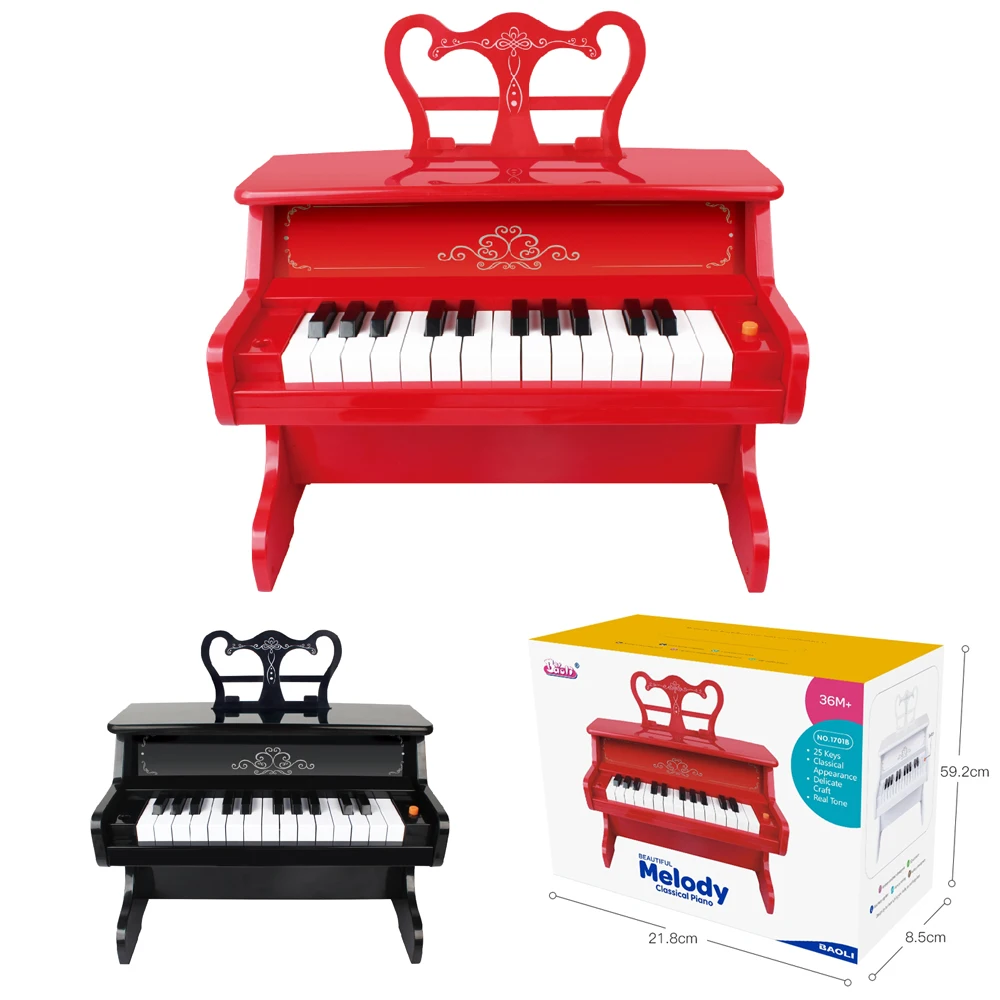 
High quality popular kids 25 keys piano keyboard musical instruments toys for sale 
