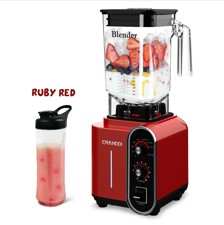 CRANDDI Ice Blender Drink Machine for Heavy Duty Industrial Blender