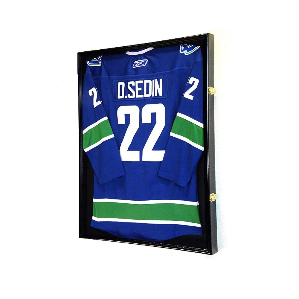 Высокое качество 98% Защита от УФ-лучей Бейсбольная Футболка Джерси Рамка витрина кейс Тень Коробка