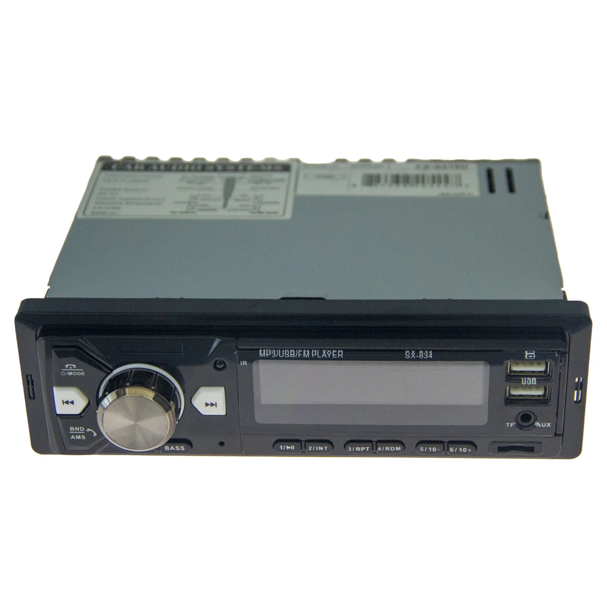 New Private Tooling 1 Din Bt 2 Usb Port Tf Card 4 Color Backup Lcd Display 4 Rca Output Car Fm Radio Mp3 Stereo Player