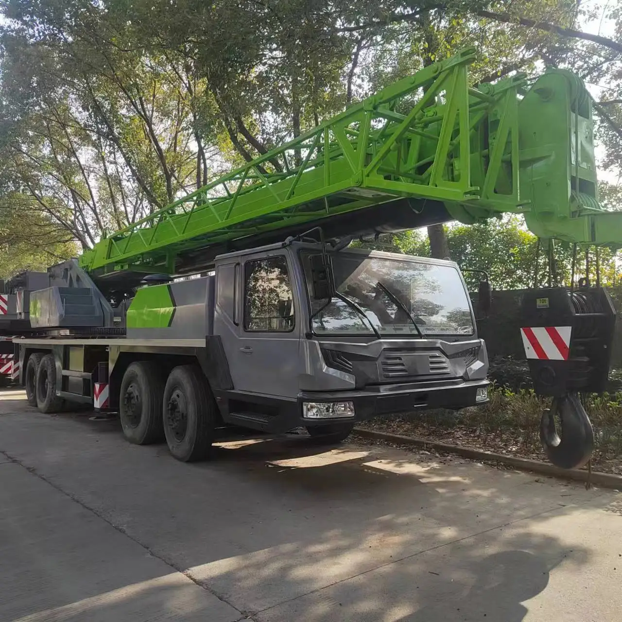 Строительная техника подъемный 7-тонный тяжелый Автокран с телескопической стрелой