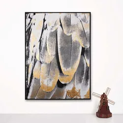 Modern Wall Art Floating Frame For Canvas Nature Painting Wall Pictures Living Room