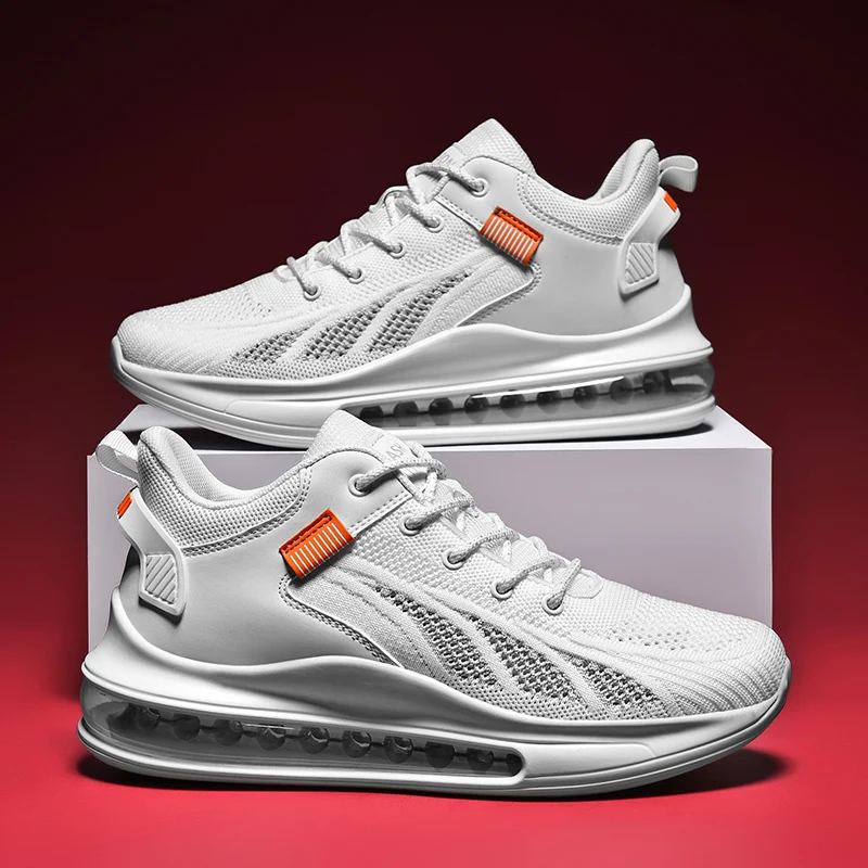Online Shopping Sports Air Cushion Sneaker For Men High Quality Walking Shoes Boys Shoes Breathable Hot Fashion Trend Sneakers