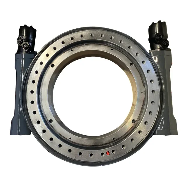 HEAVY DUTY slew drive radial or axial loads  Single Double worm Hydraulic motors