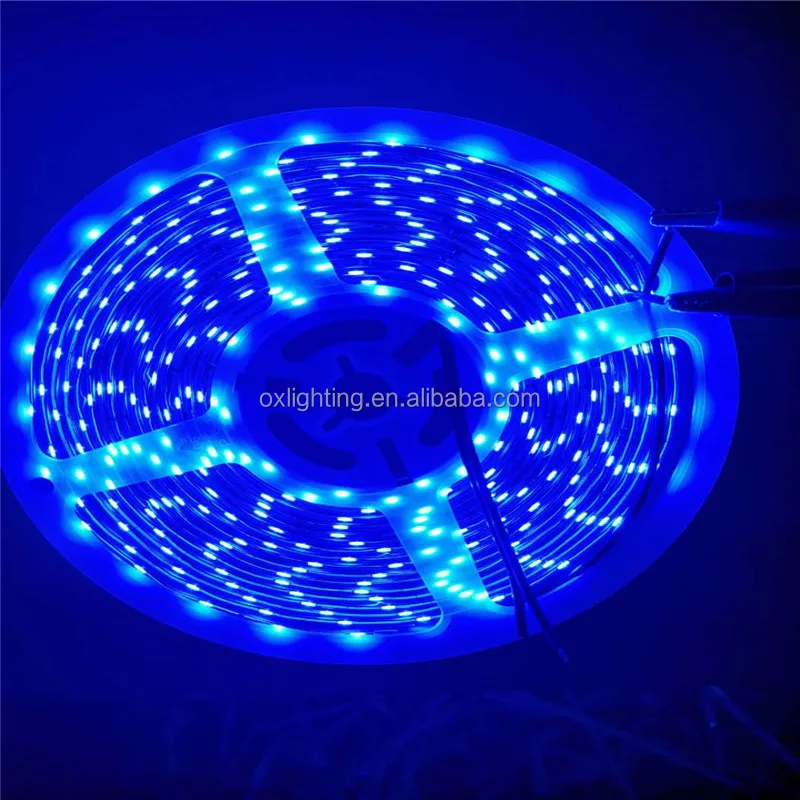 Светоизлучающая Светодиодная лента 335 SMD ультра яркая 120 светодиодов/м 12 В 24 вид сбоку 60 углов луча