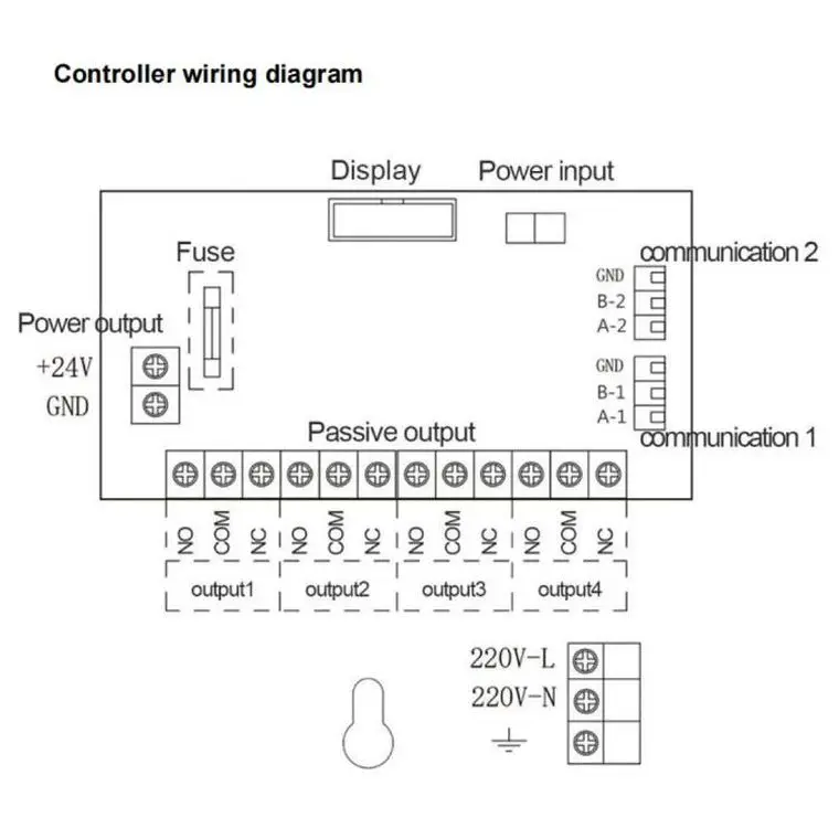 OEM ODM 99-Channel gas alarm controller 485 Signal Output LCD Display Panel ZX100-A gas control panel
