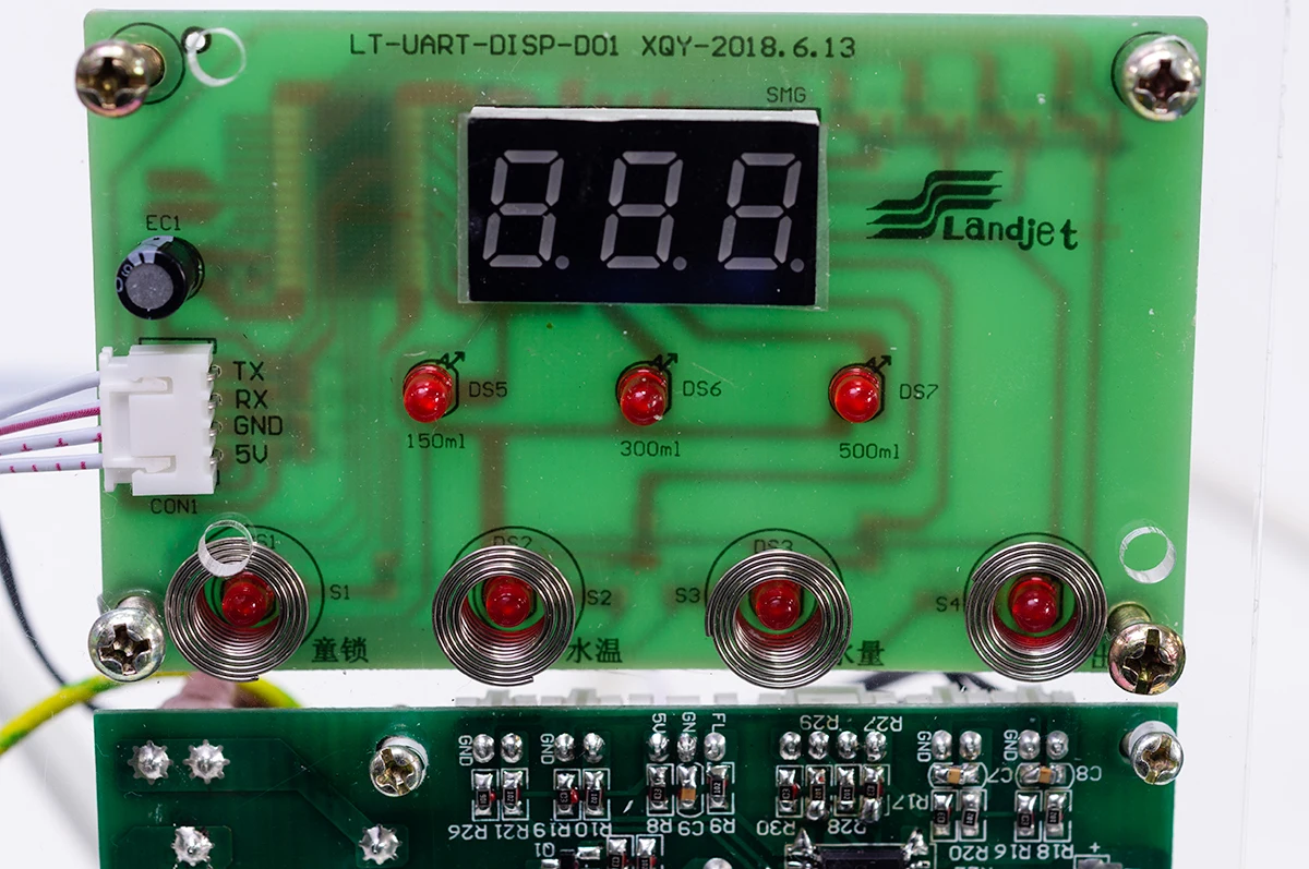 Compact Heating System with Heater PCB Control and Pump