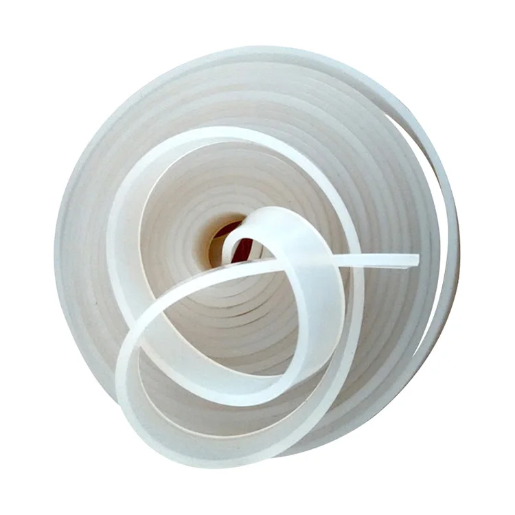 Силиконовая полоса цветная прозрачная силиконовая Экструзионная профильная швейная ткань уплотнительная