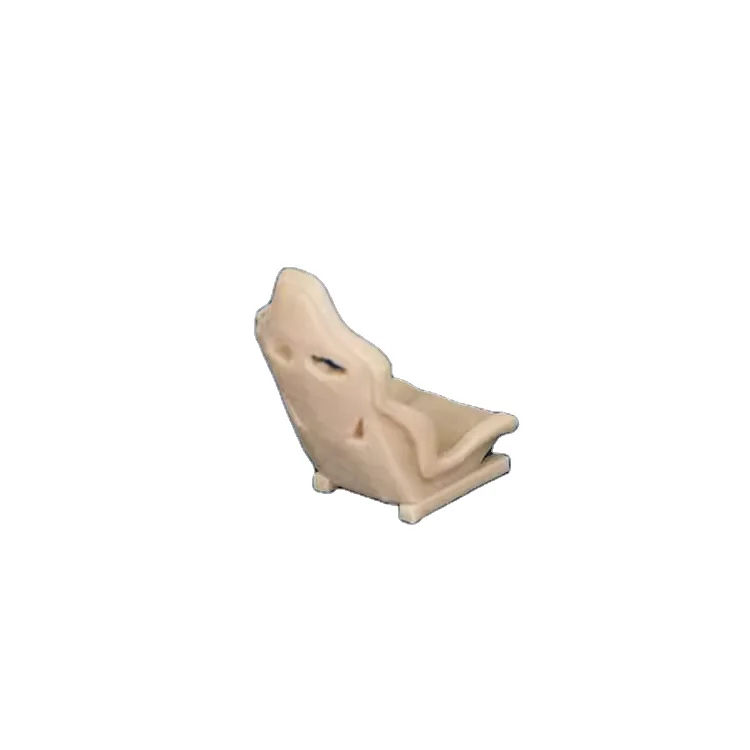 1/64 Alpine A110 Sports Seat Racing Sports Car Safety Seat Chair Scene Modification Unpainted White Model