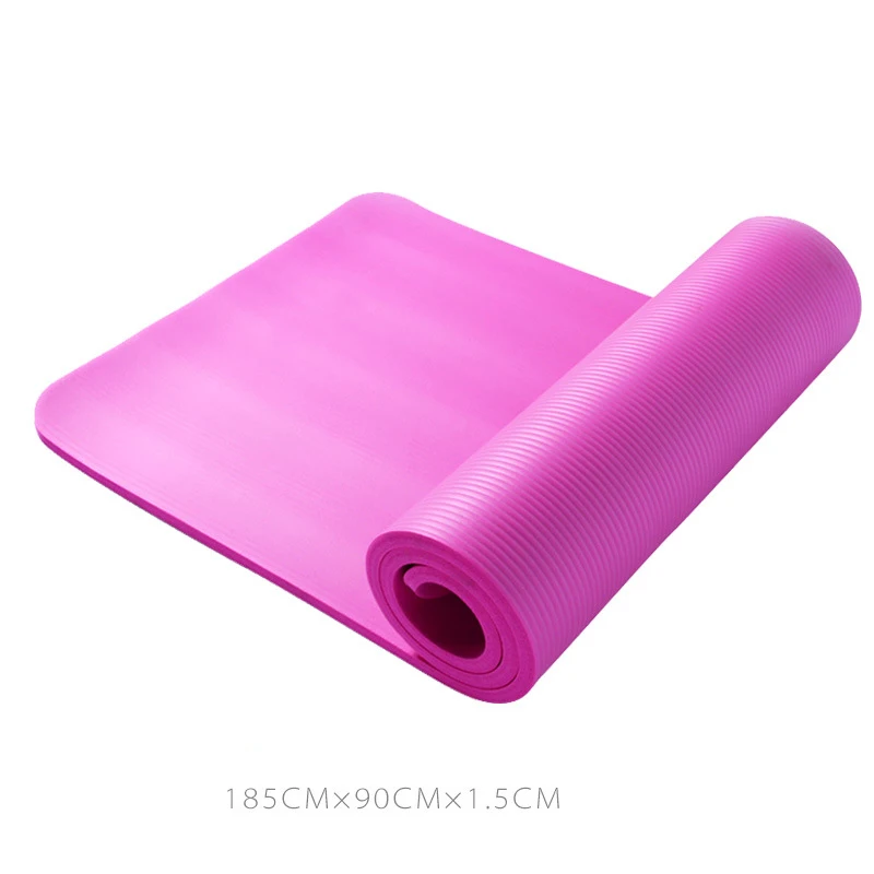 High Density NBR Foam Mat 15mm Thick Non-slip 90cm Wide NBR Rubber Mat Eco Friendly Fitness Mat NBR
