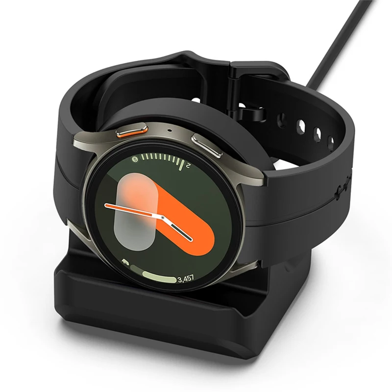 Silicone Charge Stand for Samsung Galaxy Watch ultra Charger Cable For Samsung Galaxy Watch6/6 Classic/5/5pro