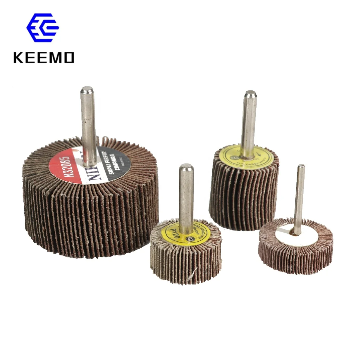 Abrasive Mounted Sand Paper Flap Wheel 25*25*6 with Shaft Shank