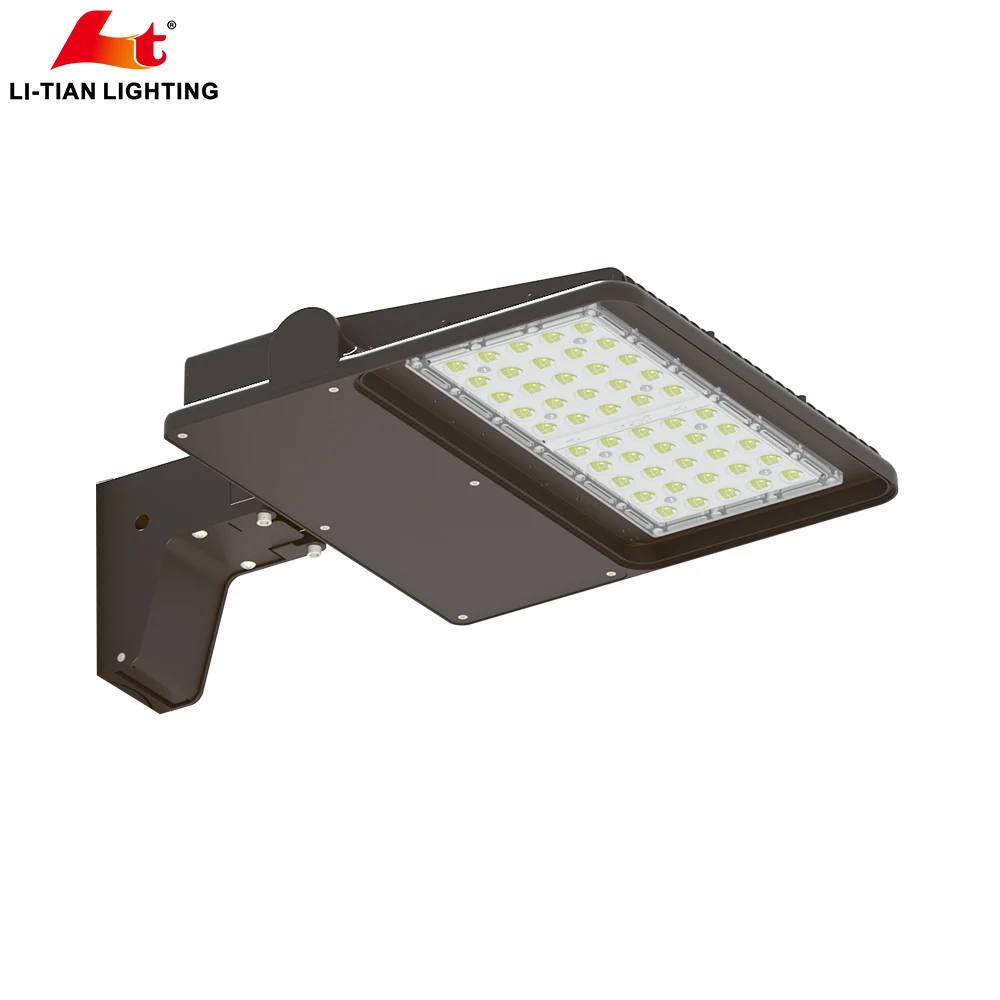 200W LED Shoebox Light Fixture for Area Lighting 150lm 170lm Aluminum Body IP65 Rating for Road Application AC Power Supply