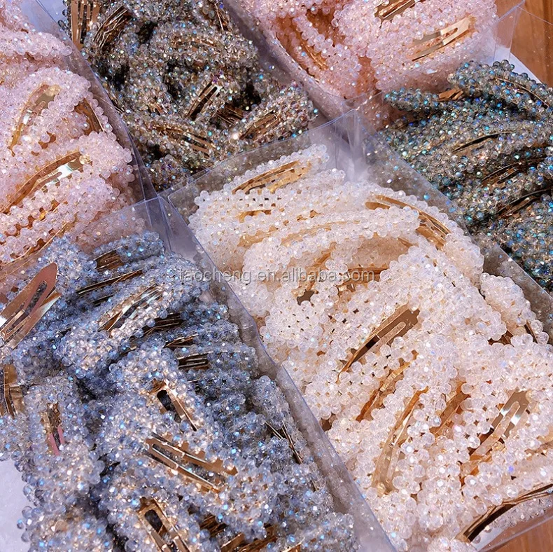 
 2021 набор полая Геометрическая заколка для волос с кристаллами, Модные Акриловые детские заколки для волос в стиле Сумерки для девочек  