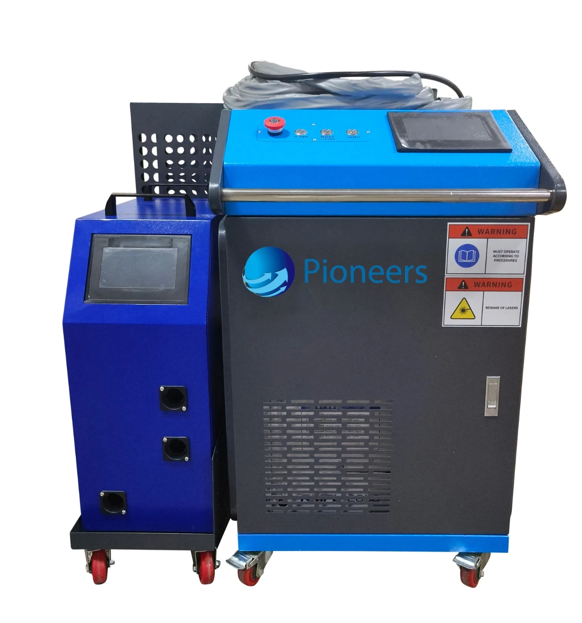 Small laser welding working station