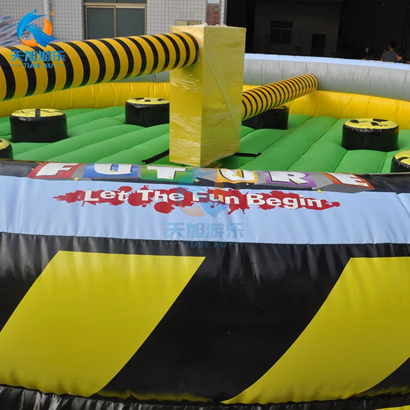 New Style Inflatable Meltdown Game Inflatable Giant Sport Games Inflatable Sweeper Game For Adults
