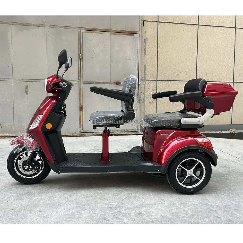 Comfortable Riding Triciclo Electrico Adulto Electric Scooter City Bike 35Ah Battery Cargo Delivery Moped