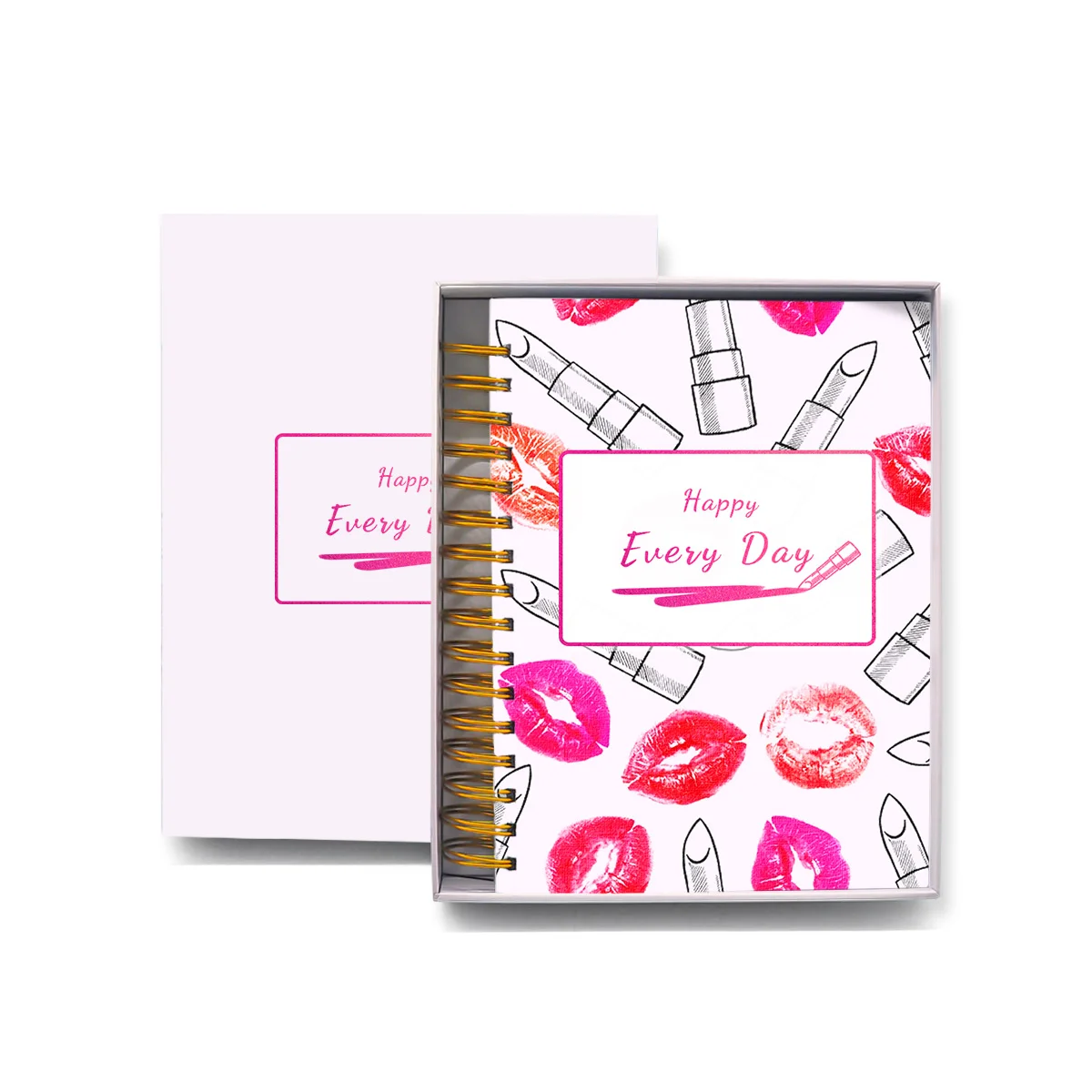 Free Sample Custom Weekly Daily Journal Full Color Printing Service A4 A5 Planner Notebook with