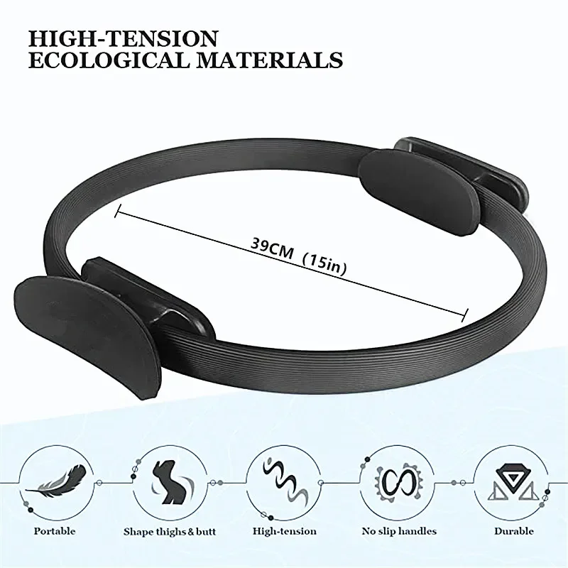 Gym Workout Fitness Equipment Home Studio Pilates Body Hoop Magic Circle Pilates Ring
