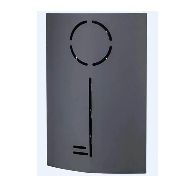 Outdoor Indoor Metal Key Storage Box Wall-Mounted Style with Cam Lock for Apartment Use