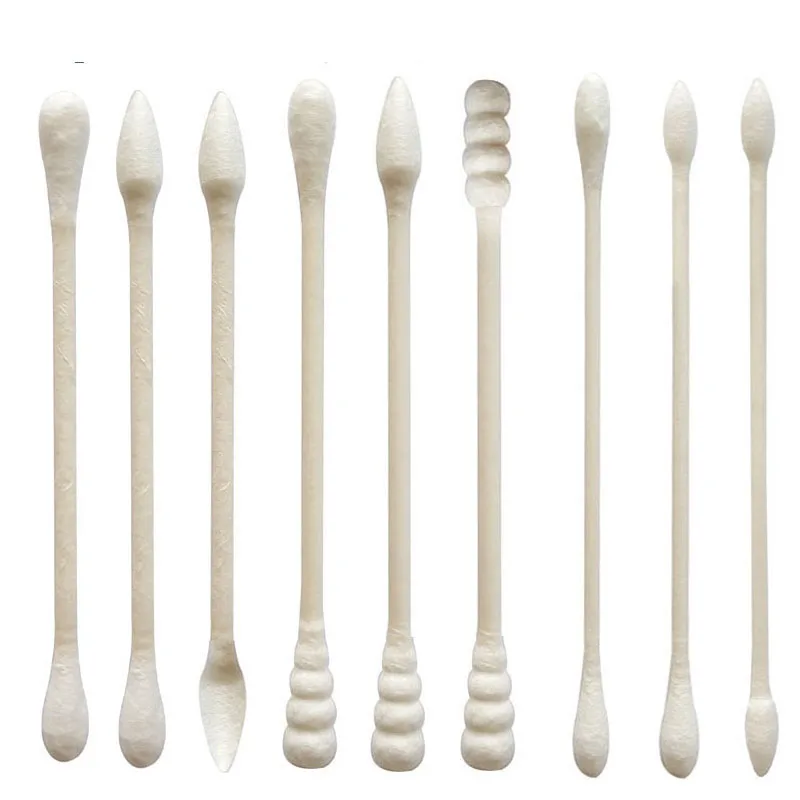 Eco-friendly Paper Stick Bamboo-charcoal Cotton Swab