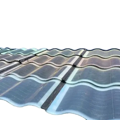 Decking Hantile 30w Cigs Thin Film Photovoltaic Power Generates Double Glass Shingle Panel Bipv Solar Roof Tiles Package